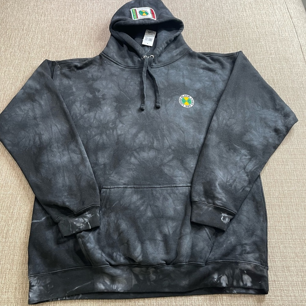 Cross Colours Black Hoodie with Multicolor Print - Picture 5 of 11